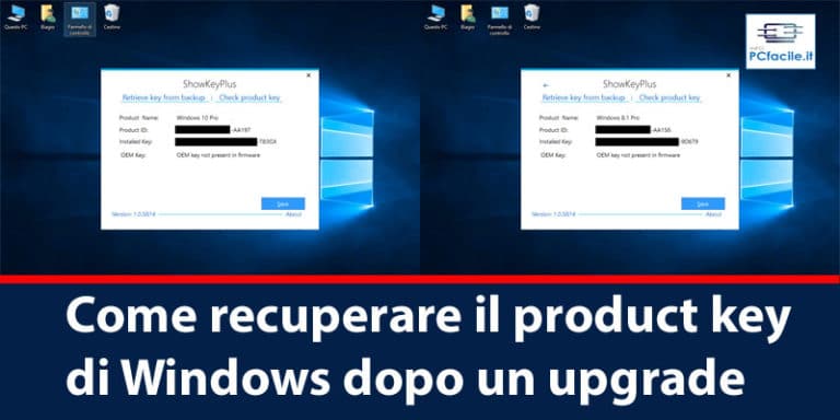 Come Recuperare Il Product Key Di Windows Dopo Un Upgrade